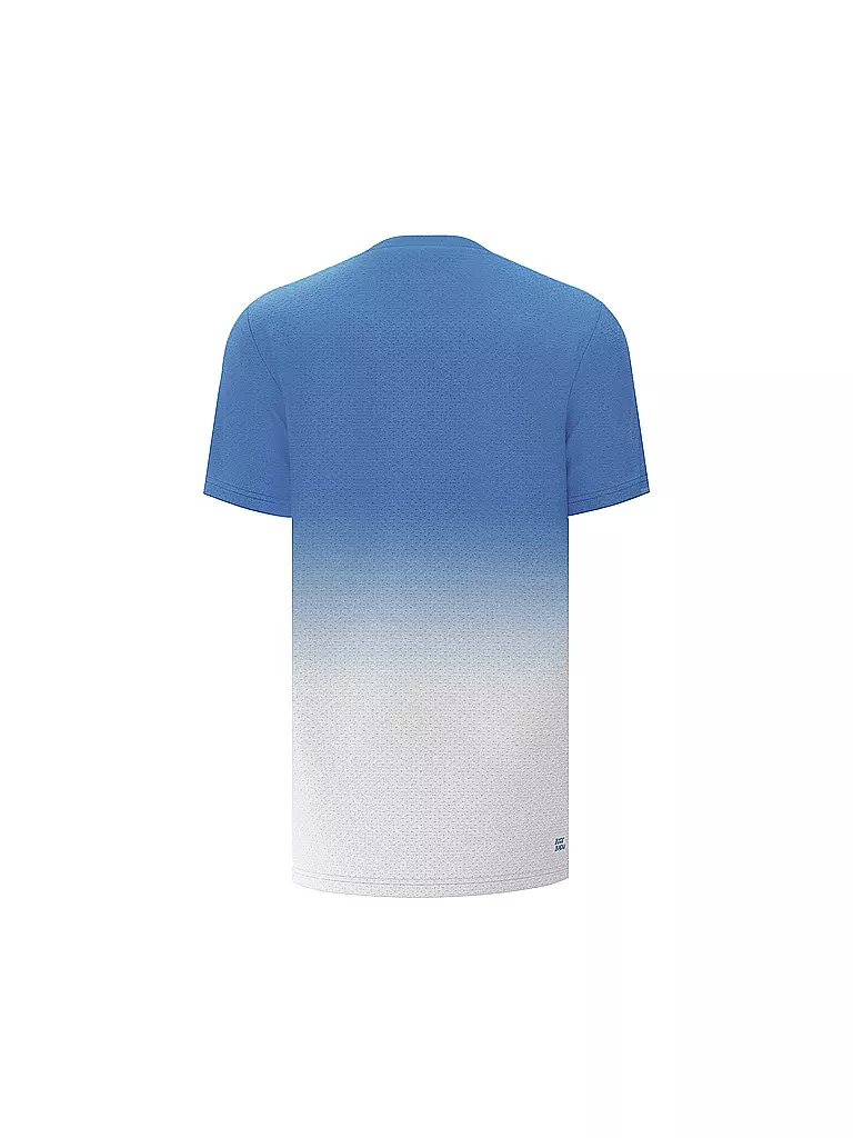 BIDI BADU | Kinder Tennisshirt Crew Gradiant JR | Bleu clair