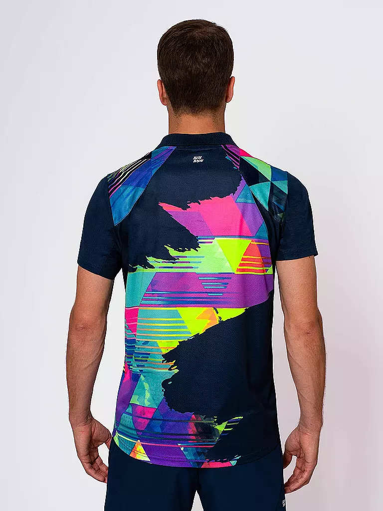 BIDI BADU | Polo de tennis Kaleido pour hommes |