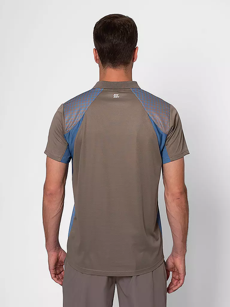 BIDI BADU | Polo de tennis Spectrum pour hommes | 