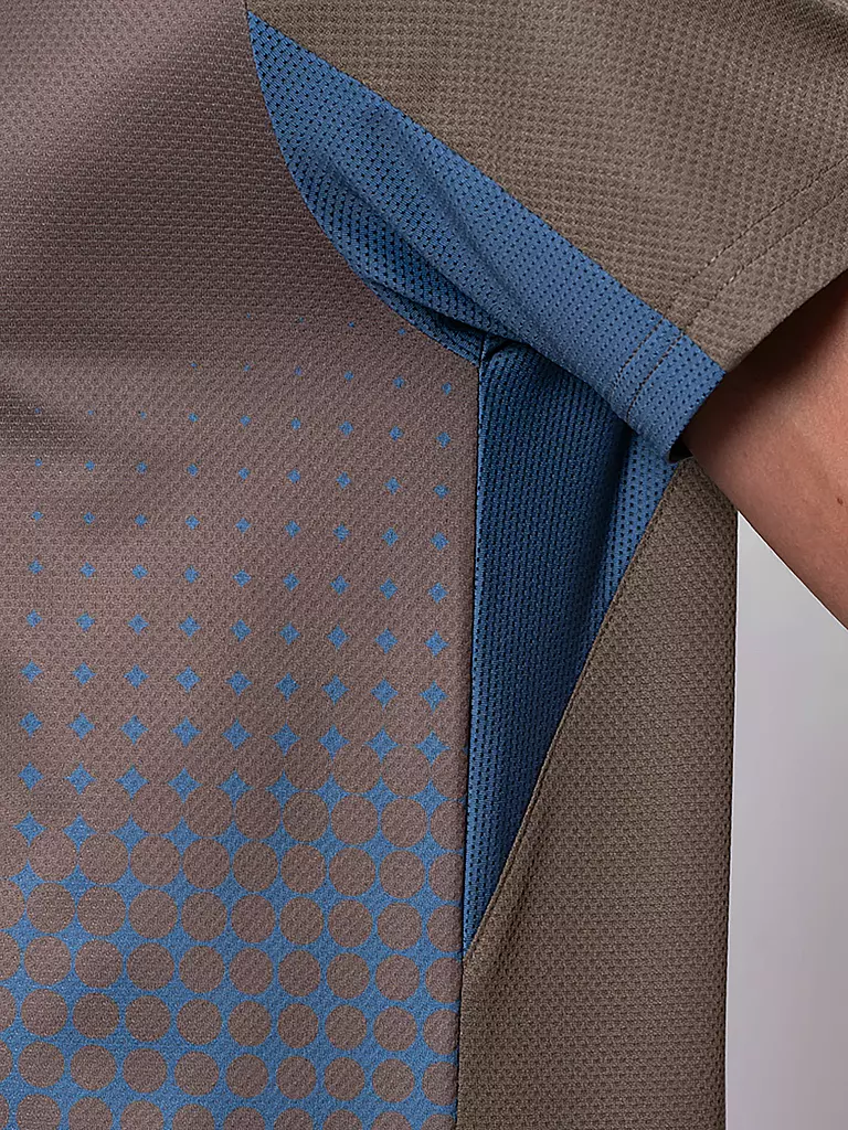 BIDI BADU | Polo de tennis Spectrum pour hommes | 