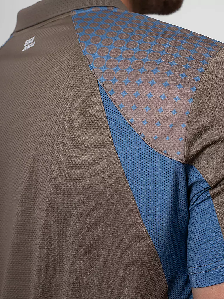 BIDI BADU | Polo de tennis Spectrum pour hommes | 