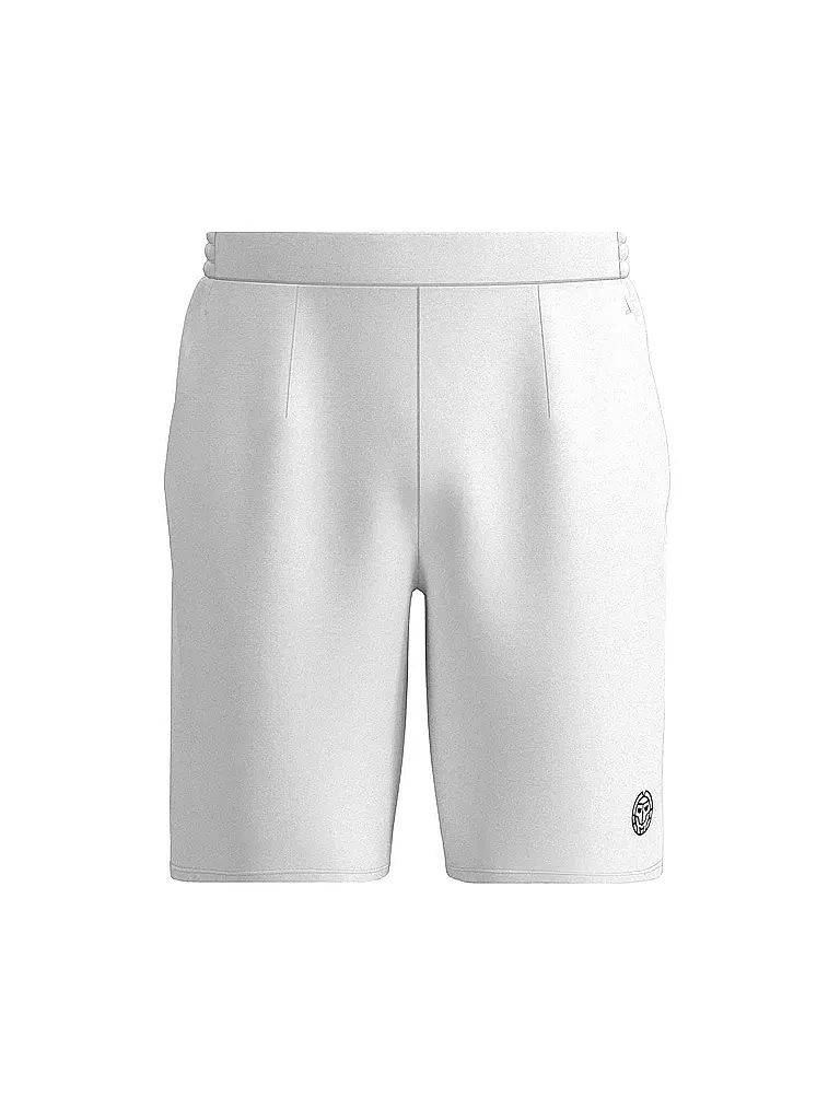 BIDI BADU | Short de tennis homme Crew 9 pouces | Blanc