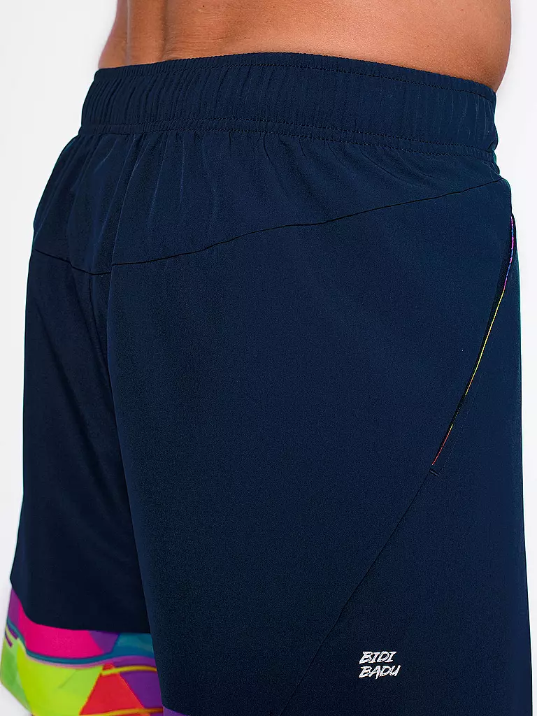 BIDI BADU | Short de tennis homme Kaleido 7 pouces | 