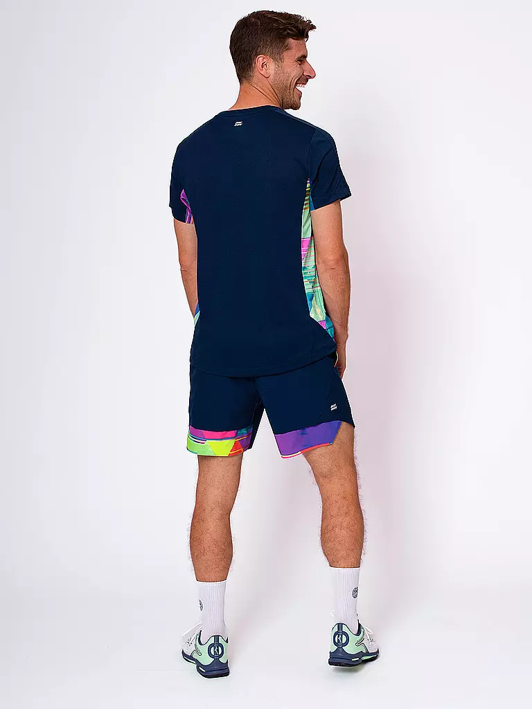 BIDI BADU | Short de tennis homme Kaleido 7 pouces | 