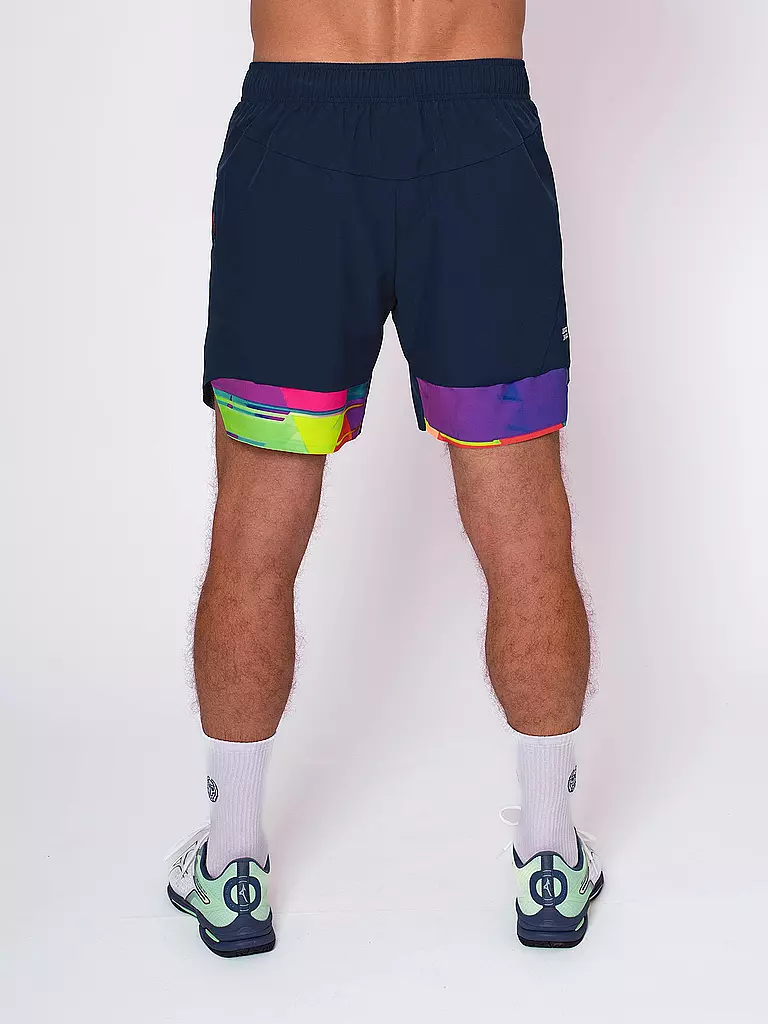 BIDI BADU | Short de tennis homme Kaleido 7 pouces | 