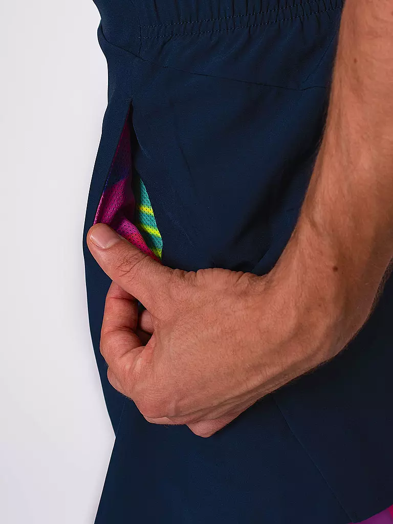 BIDI BADU | Short de tennis homme Kaleido 7 pouces | 