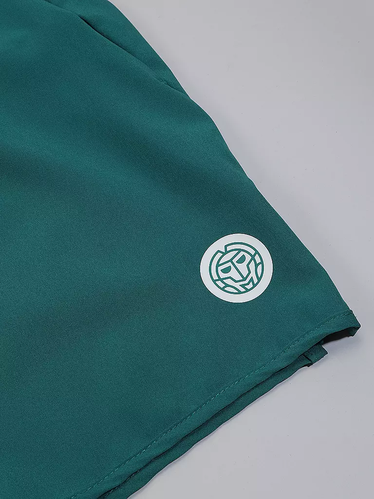 BIDI BADU | Short de tennis Spike pour garçons | Vert foncé