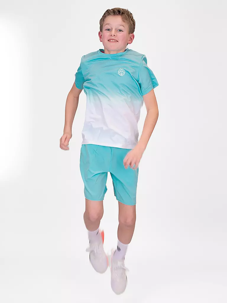 BIDI BADU | T-shirt de tennis enfant Crew Gradiant JR | Bleu clair