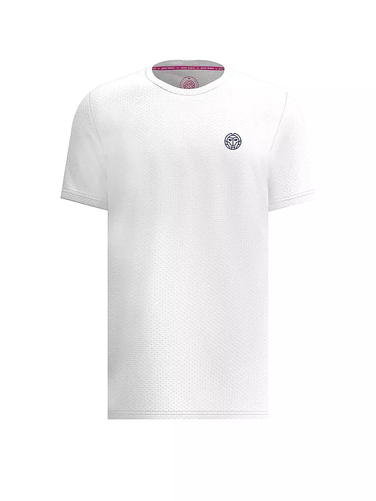 BIDI BADU | T-shirt de tennis homme Crew | Blanc