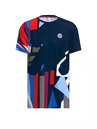 BIDI BADU | T-shirt de tennis homme New York | Bleu foncé