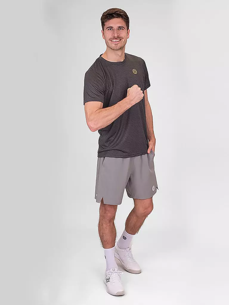BIDI BADU | T-shirt de tennis pour hommes | Gris