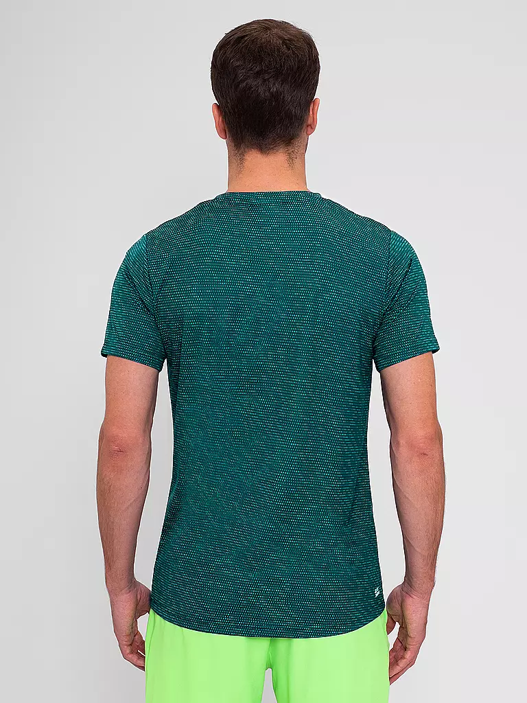 BIDI BADU | T-shirt de tennis pour hommes | Vert foncé