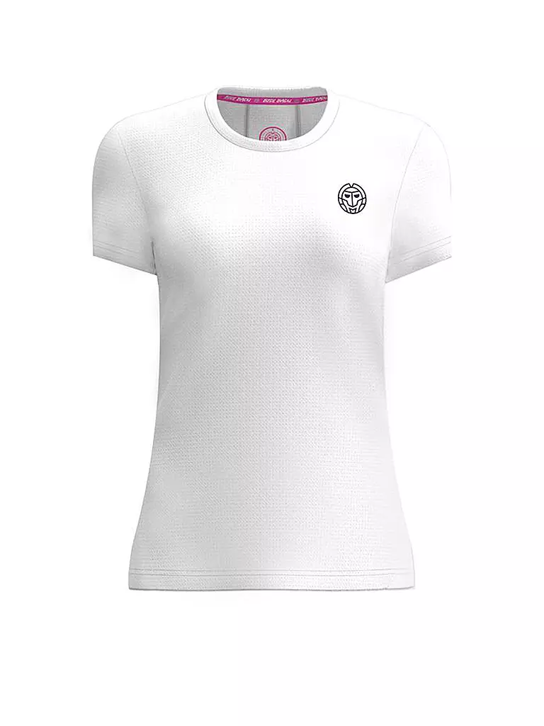 BIDI BADU | T-shirt de tennis ras du cou pour femmes | Blanc