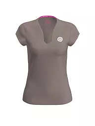 BIDI BADU | T-shirt de tennis Spectrum pour femmes | Camel