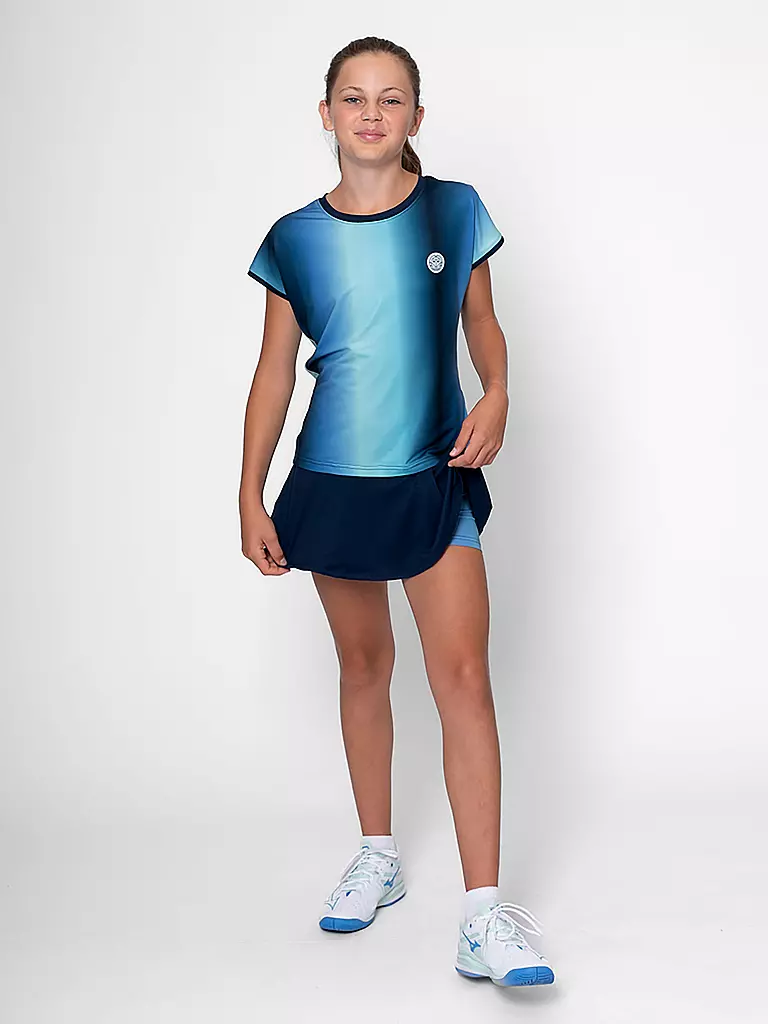 BIDI BADU | T-shirt de tennis Spectrum pour filles | Bleu