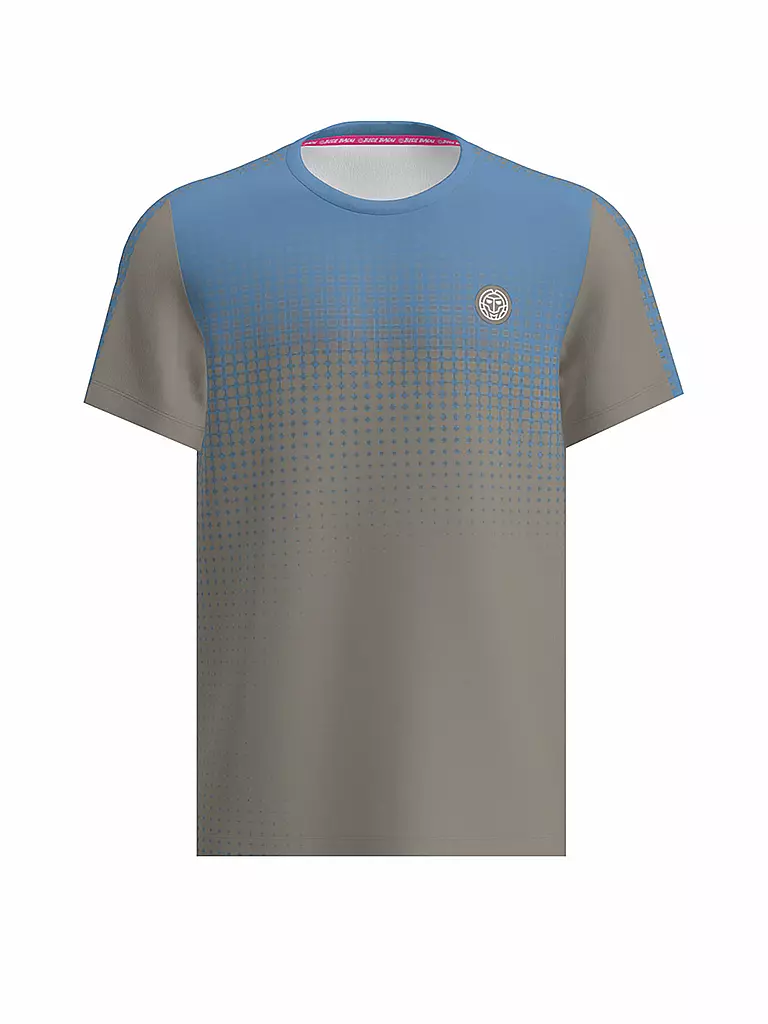 BIDI BADU | T-shirt de tennis Spectrum pour hommes | Camel