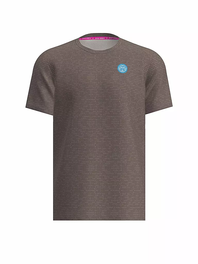 BIDI BADU | T-shirt de tennis Spectrum pour hommes | Camel