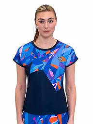 BIDI BADU | T-shirt de tennis Spike pour femmes | Bleu foncé
