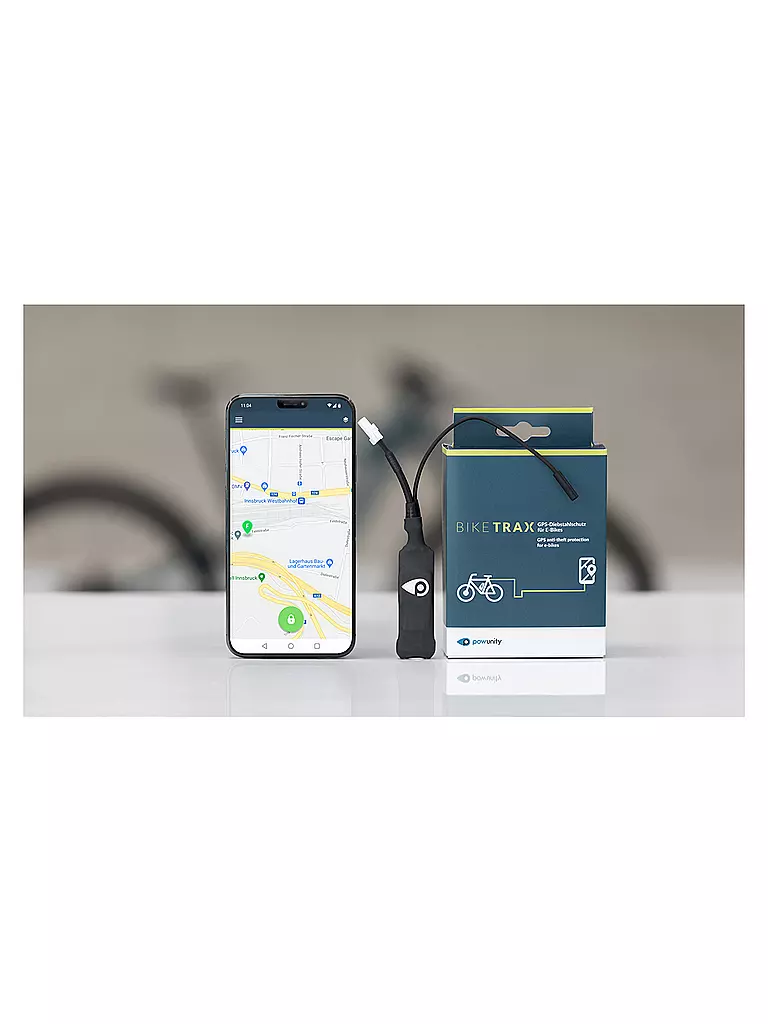 Bike Trax | GPS Tracker Yamaha für E-Bikes | Noir