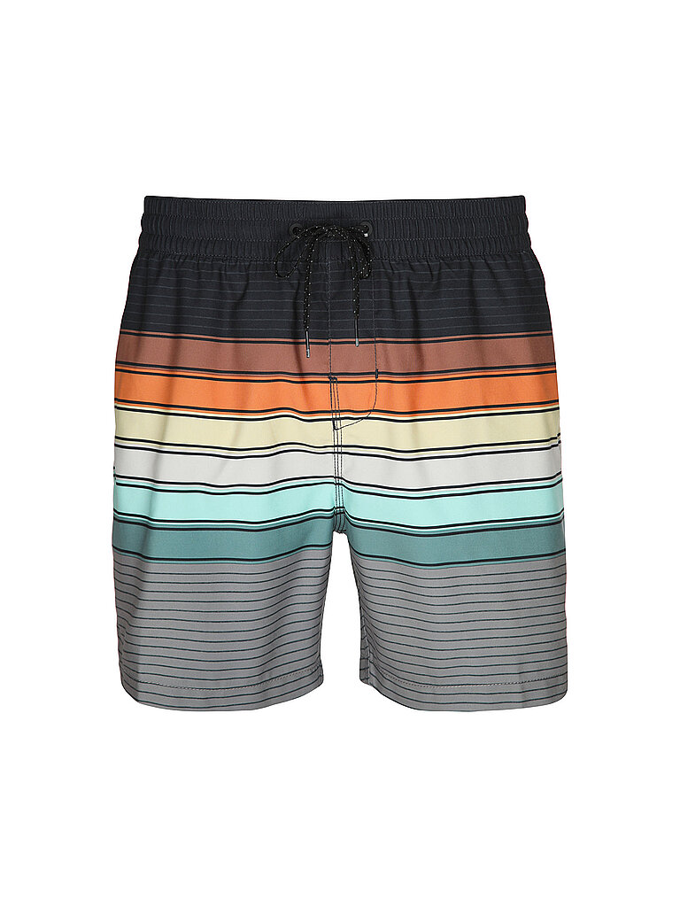 Short de bain All Day Stripe noir M
