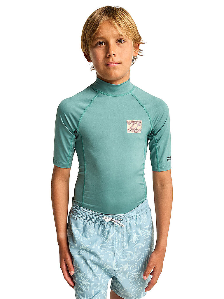 Lycrashirt Re Issue Garçon vert foncé 128-134