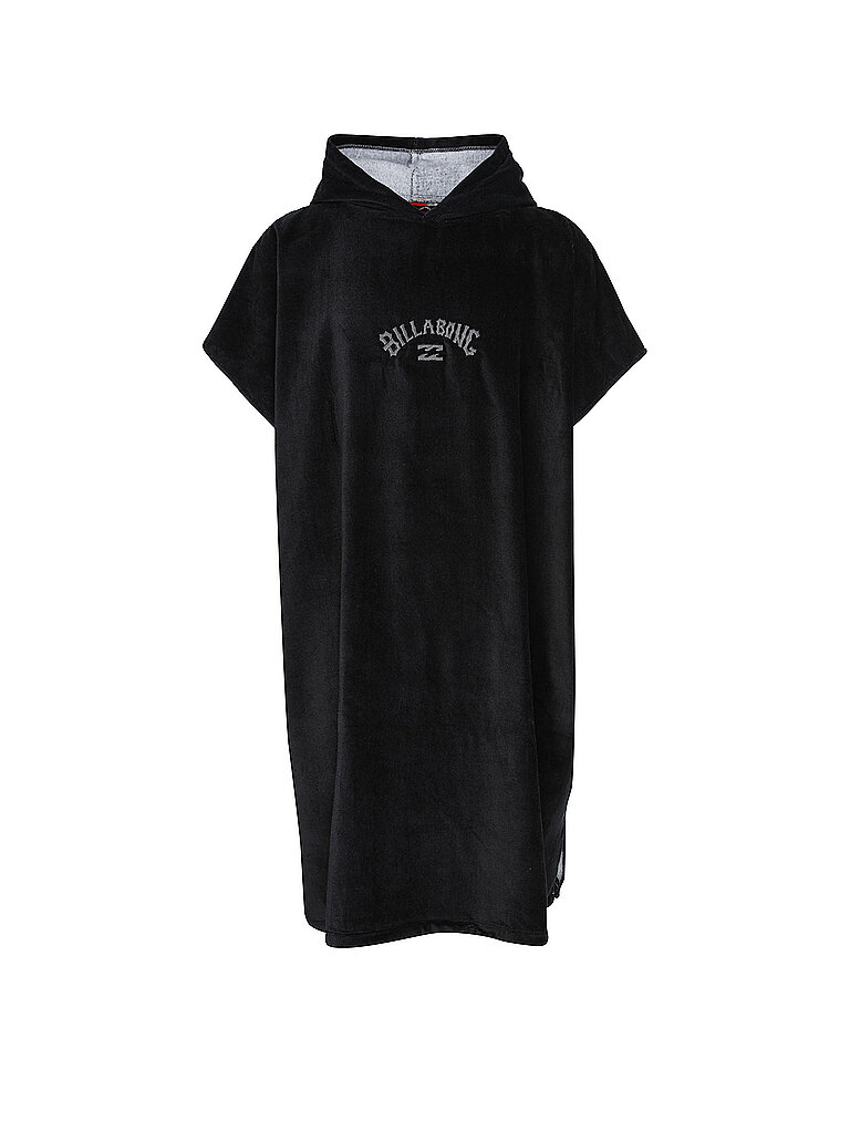 Poncho à capuche noir