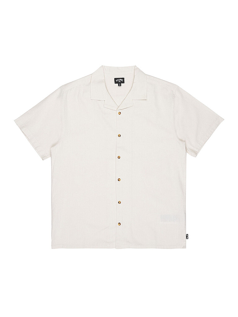 Chemise de plage en lin Vacays crème L