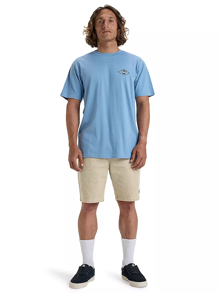 BILLABONG | Beachshirt Crayon Wave pour homme | Bleu clair