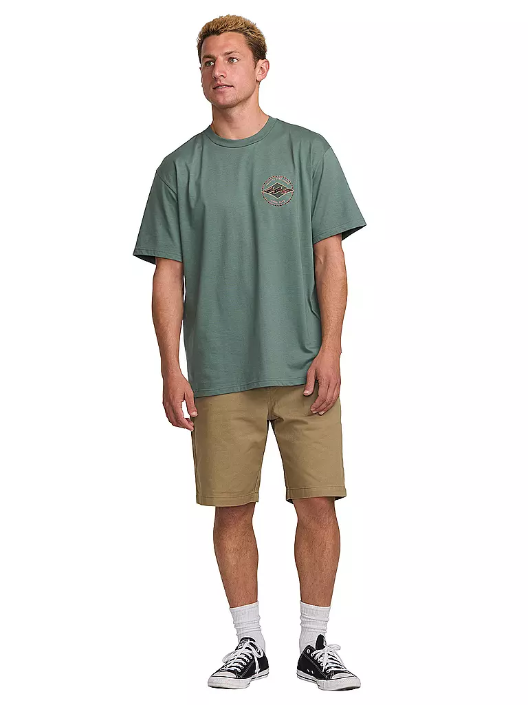 BILLABONG | Beachshirt Rotor Diamond pour homme | Vert foncé