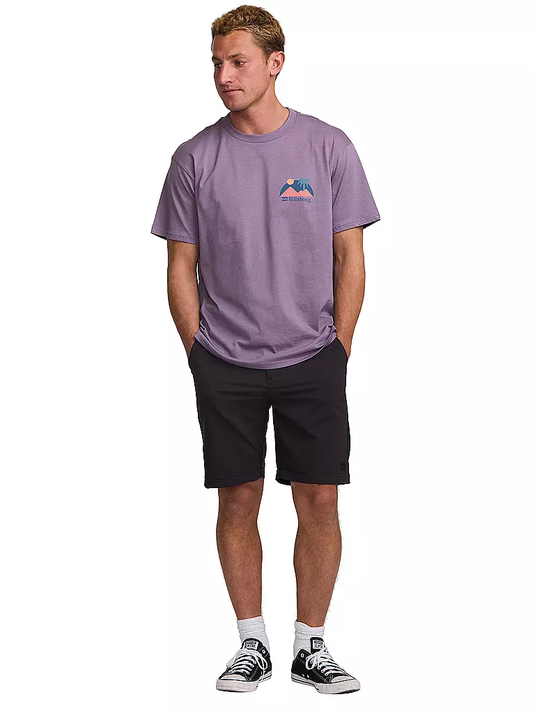 BILLABONG | Beachshirt Sun Down Adiv pour homme | Lilas