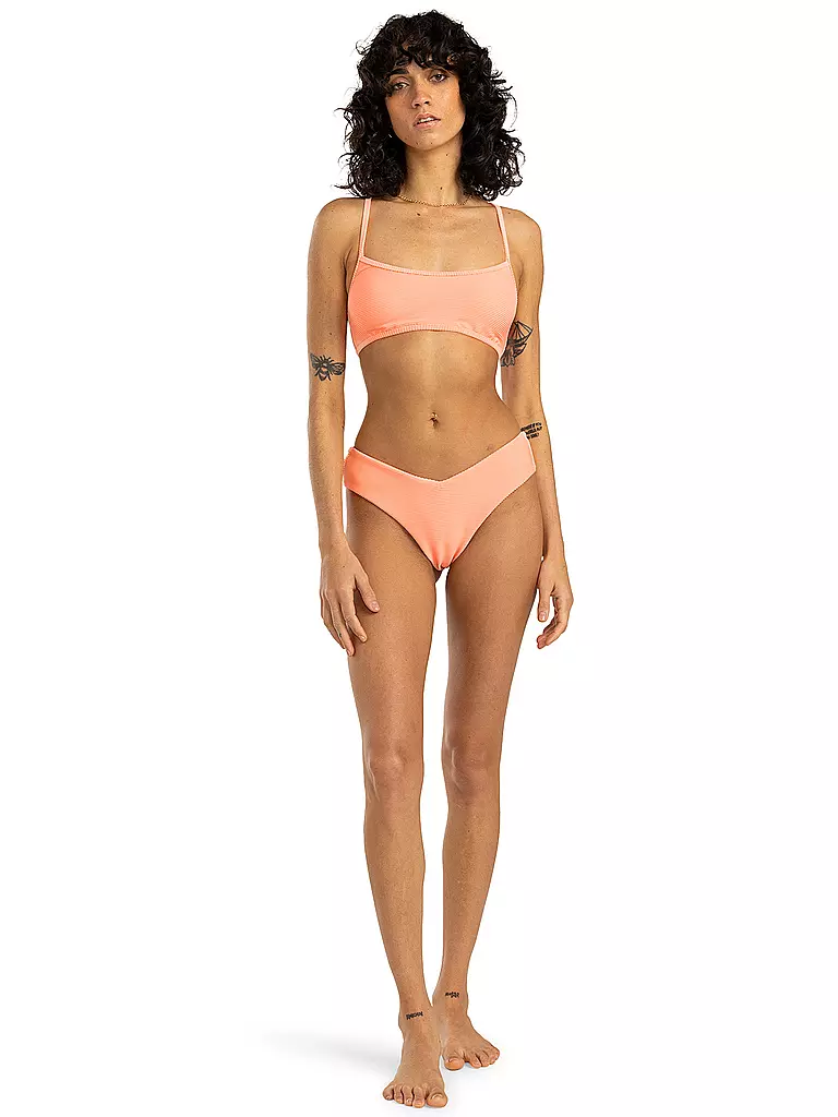 BILLABONG | Haut de bikini femme Tanlines à lacets | Orange