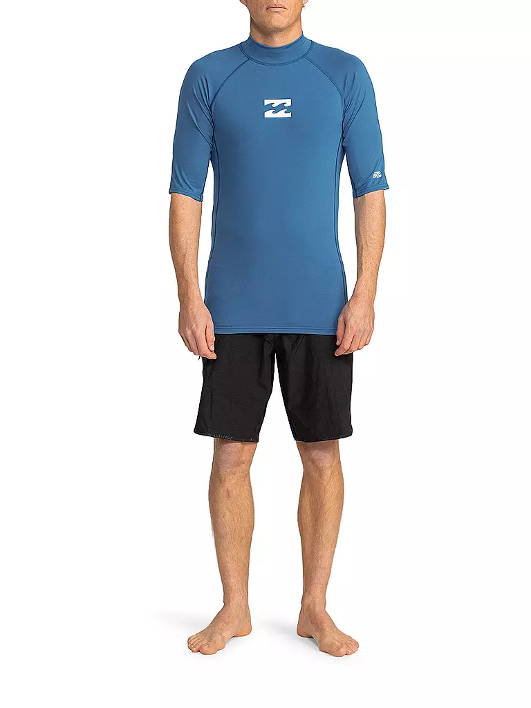 BILLABONG | Lycrashirt Homme Waves All Day | Bleu foncé