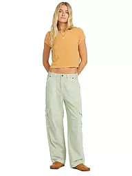 BILLABONG | Pantalon de plage cargo Walk Along pour femmes | Vert clair