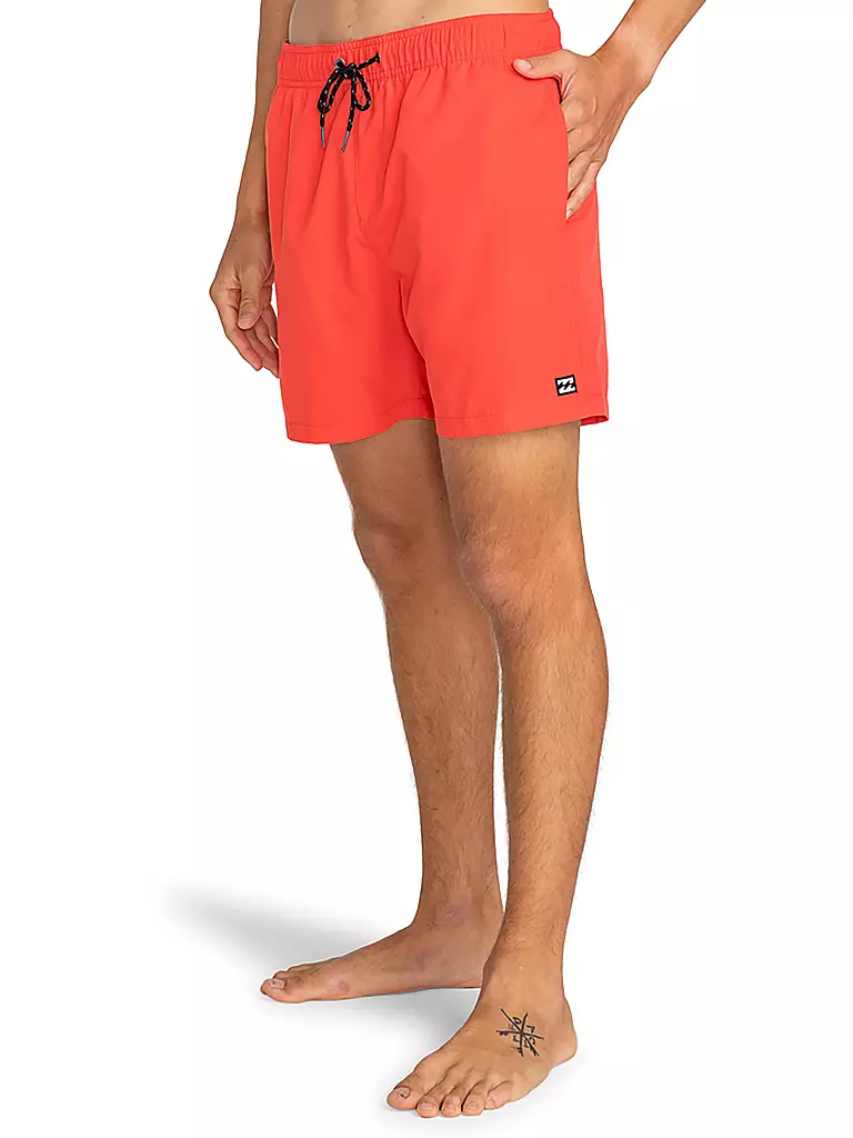 BILLABONG | Short de bain homme All Day Layback 16" | Rouge