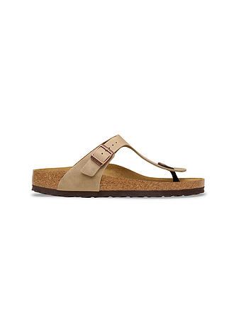 BIRKENSTOCK | Pantolettes Gizeh Oiled Leather Medium/Narrow pour femme