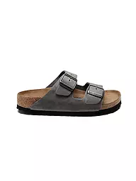 BIRKENSTOCK | Pantoletten Arizon Soft Footbed pour hommes | Gris