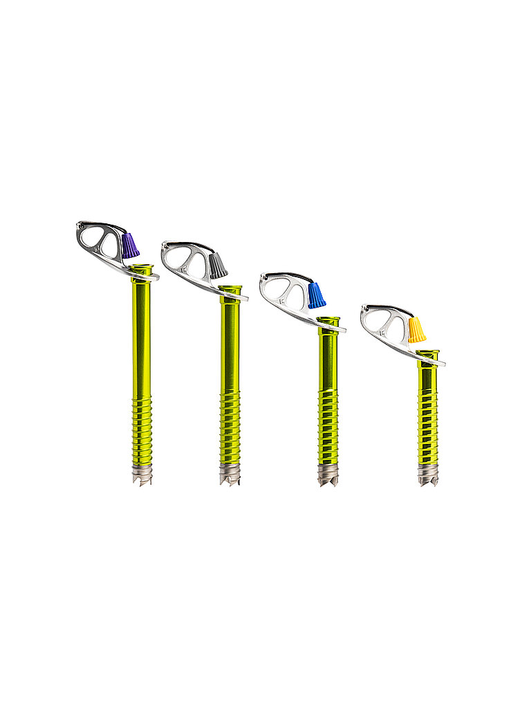 Eisschraube Ultralight Ice Screw noir 22CM