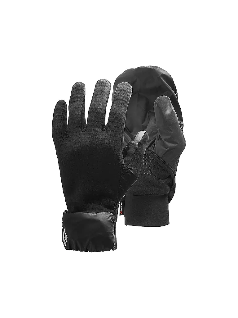BLACK DIAMOND | Handschuhe Wind Hood GridTech | Noir