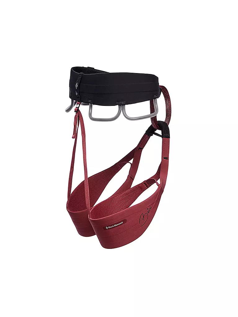 BLACK DIAMOND | Harnais d'escalade pour femme Solution Harness Babsi Edition | Rouge