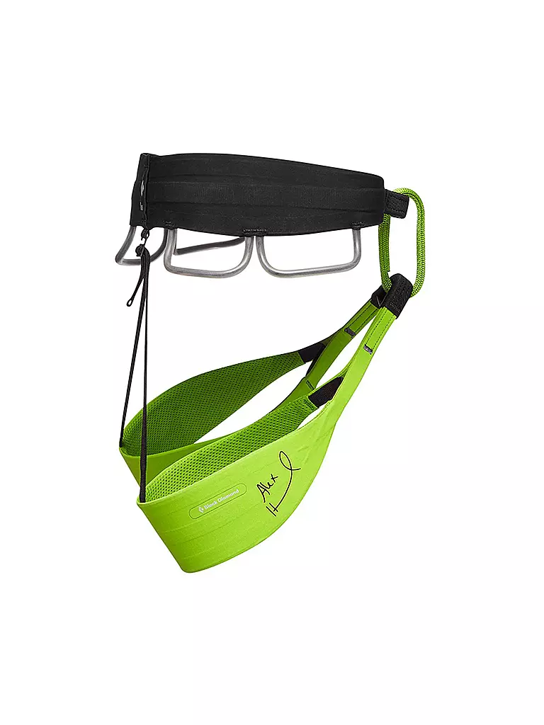 BLACK DIAMOND | Harnais d'escalade Solution Honnold Edition pour hommes | Vert