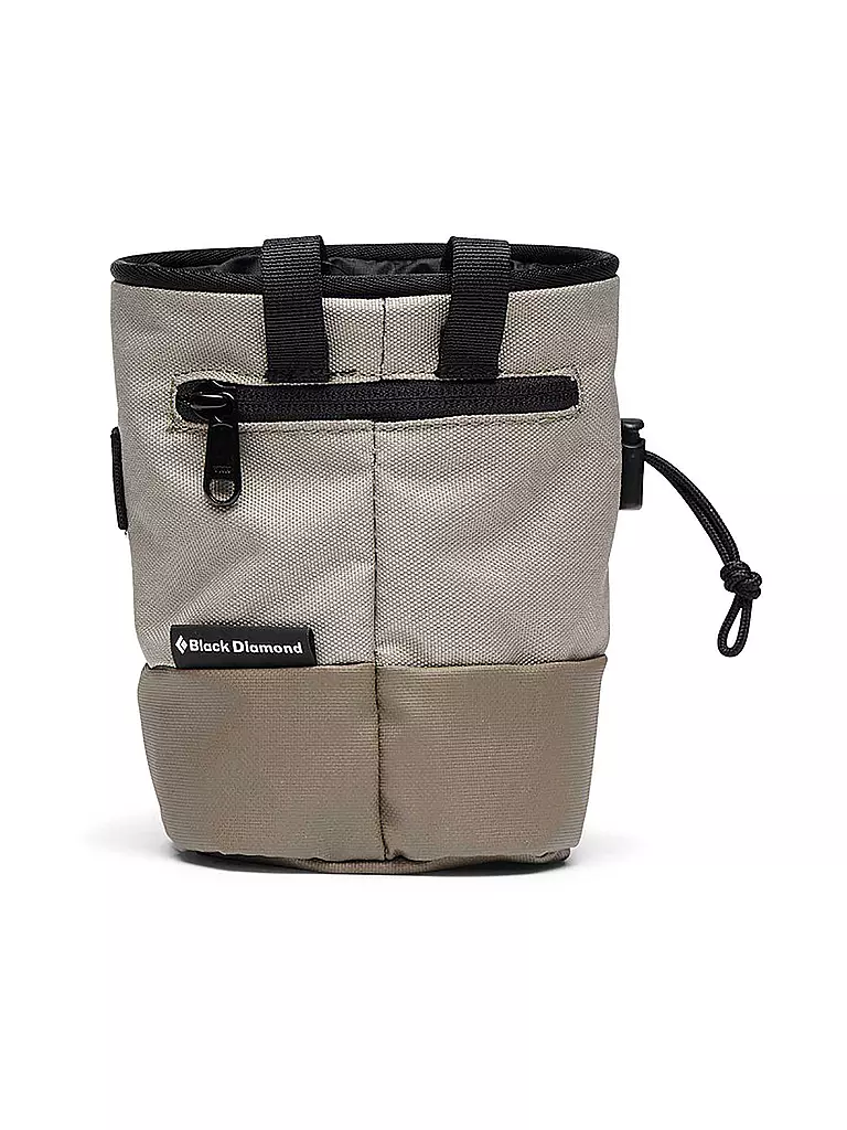 BLACK DIAMOND | Mojo Zip Chalk Bag | Gris