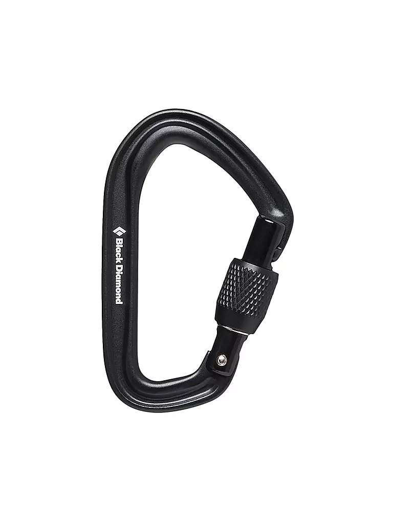 BLACK DIAMOND | Mousqueton Hotforge Screwgate | Noir