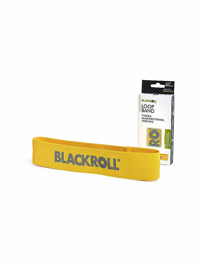 BLACKROLL | Bande de fitness LOOP BAND Extra Légère | Jaune