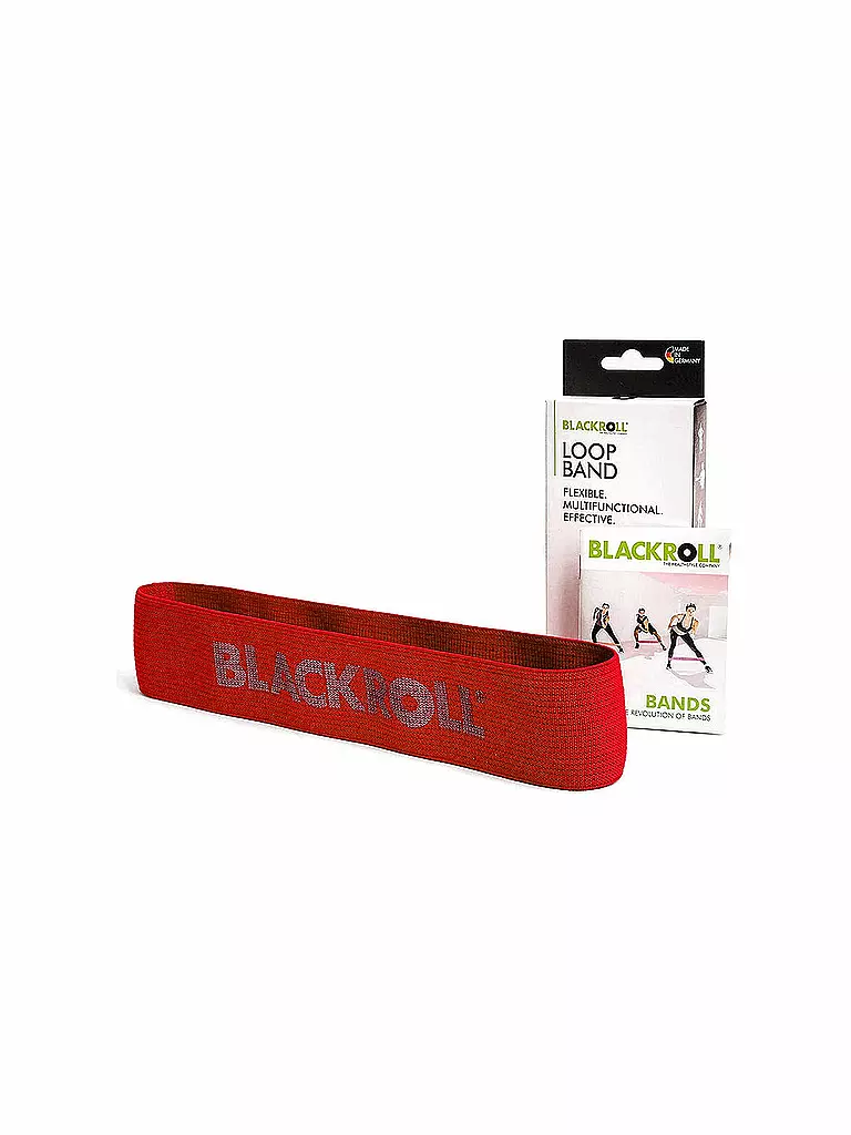 BLACKROLL | Bande de fitness LOOP BAND Modérée | Rouge