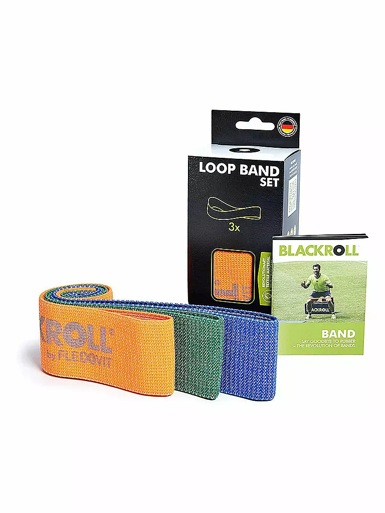 BLACKROLL | BLACKROLL® LOOP BAND SET | Noir
