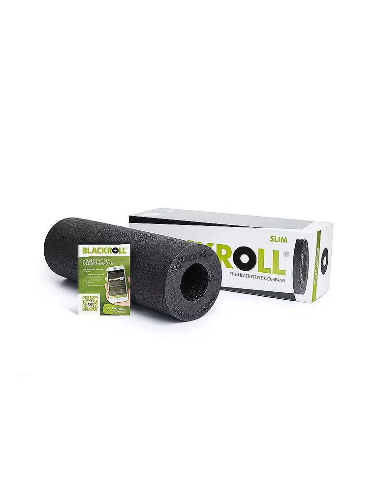 BLACKROLL | BLACKROLL® Slim Rouleau de fascia | Noir
