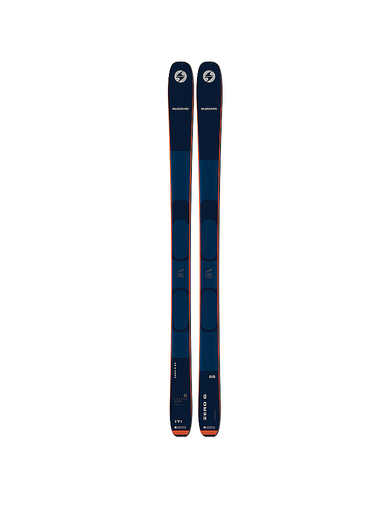 Skis de randonnée Zero G 085 Flat bleu marine 150