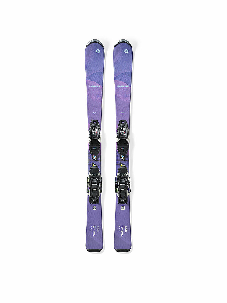 Set de skis junior Pearl JR + FDT JR 7 lilas 130