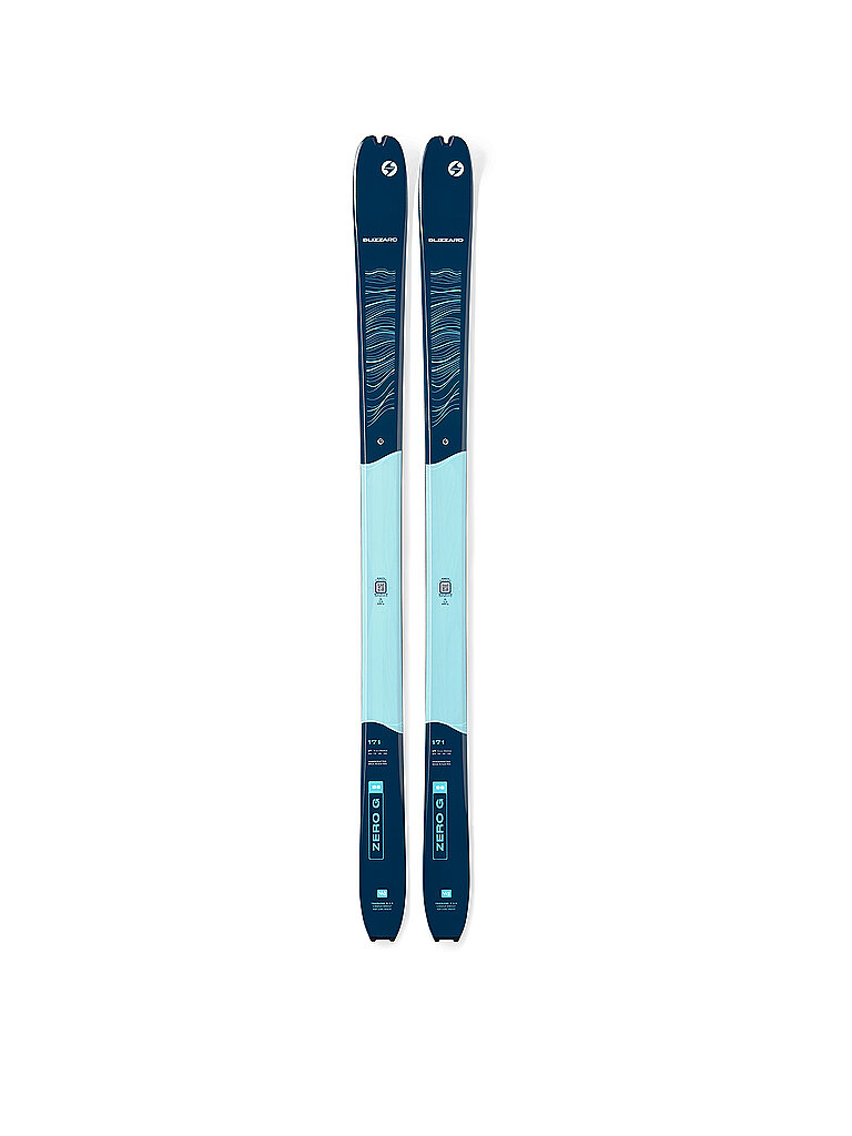 Skis de randonnée Zero G 88 bleu 157