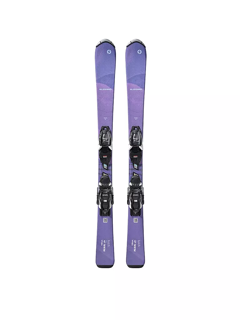 BLIZZARD | Ensemble de skis pour enfants Pearl JR + FDT JR 4.5 | Lilas